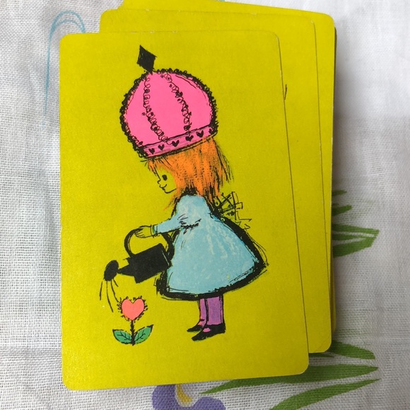 Vintage playing cards in plastic case - Picture 5 of 6